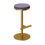 Aura Stool Gold